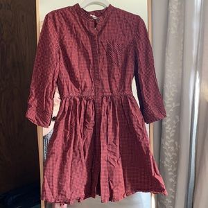 Levi’s pocket dress with button front